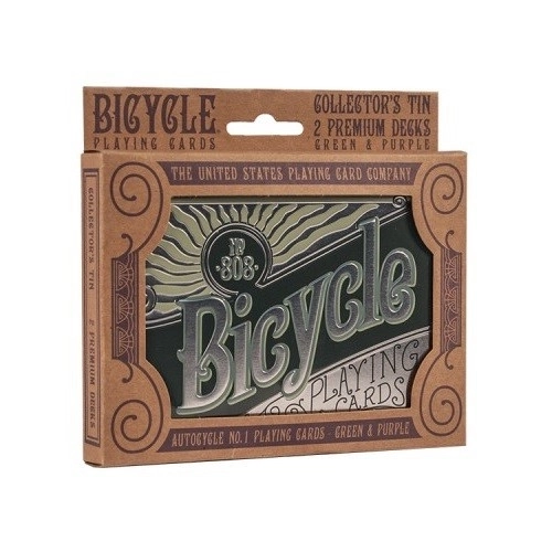 Bicycle Retro Gift Set with Two Decks in Collectible Tin