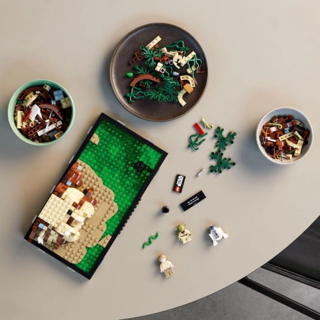 Jedi Training on Dagobah – LEGO Star Wars Diorama