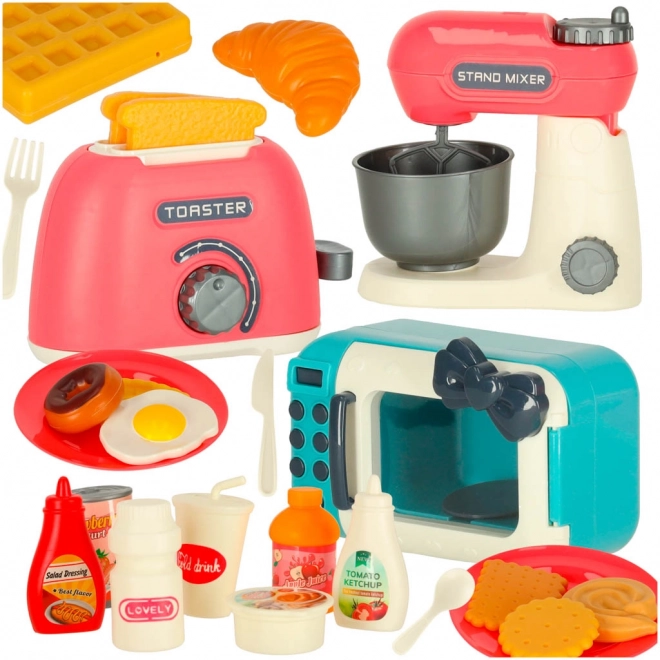 Microwave Toaster Mixer & Accessories Set