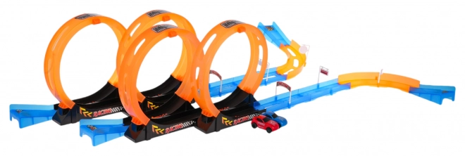 Burning Loop Racing Track with Cars Set 38 Pieces