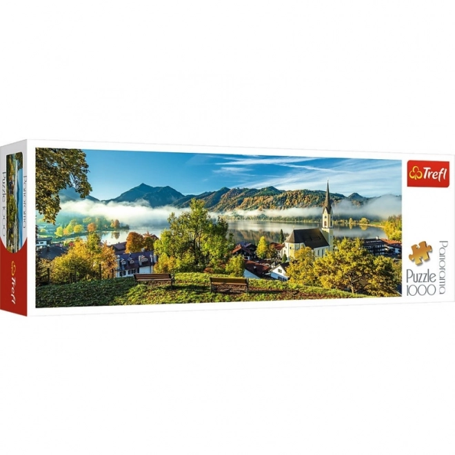 Trefl Panoramic Puzzle Lake Schliersee, Germany 1000 Pieces