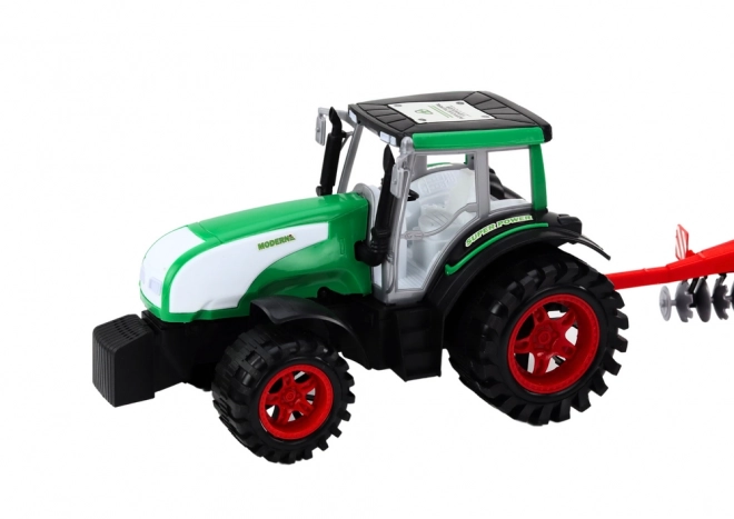 Large Tractor with Trailer Farm Set