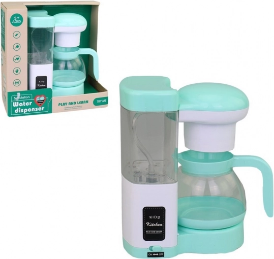 Battery-Operated Coffee Maker with Light and Sound