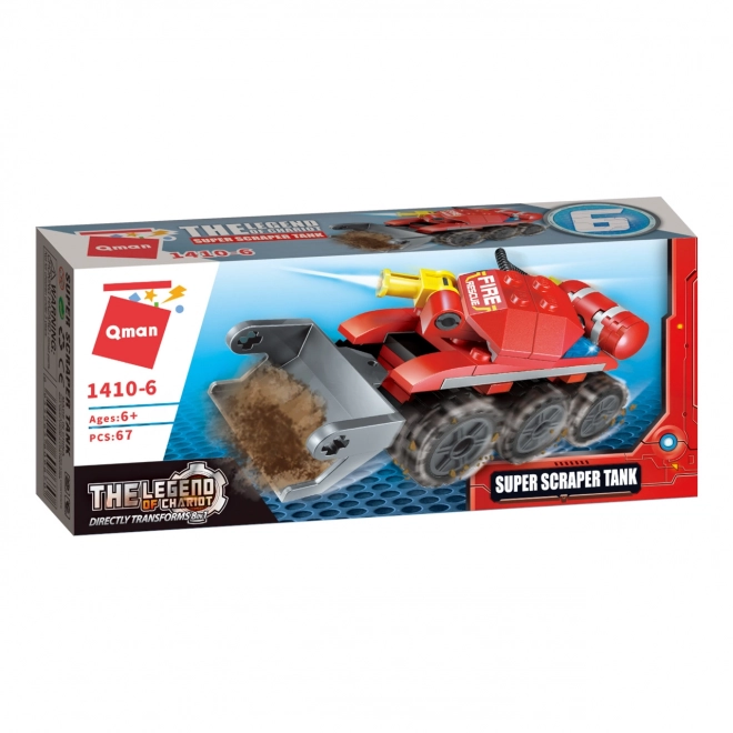 Qman Rescue Vehicle Building Set