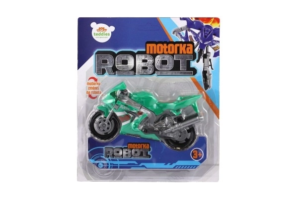 Transforming Motorcycle and Robot Toy