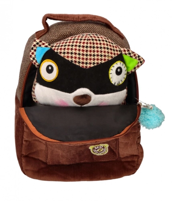 EcoSnoopers Racoon Backpack