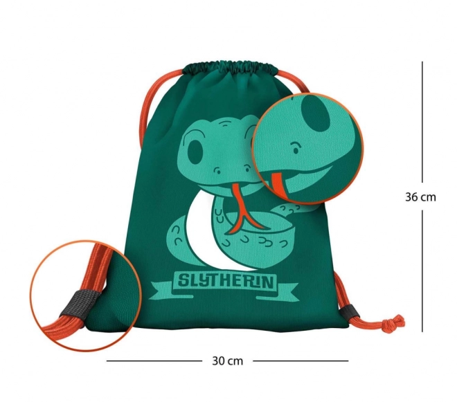 Harry Potter Slytherin Drawstring Bag for Kids