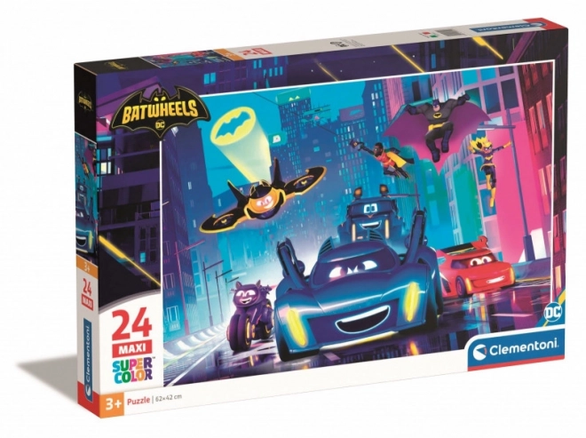 Maxi Puzzle 24 Pieces BATWHEELS