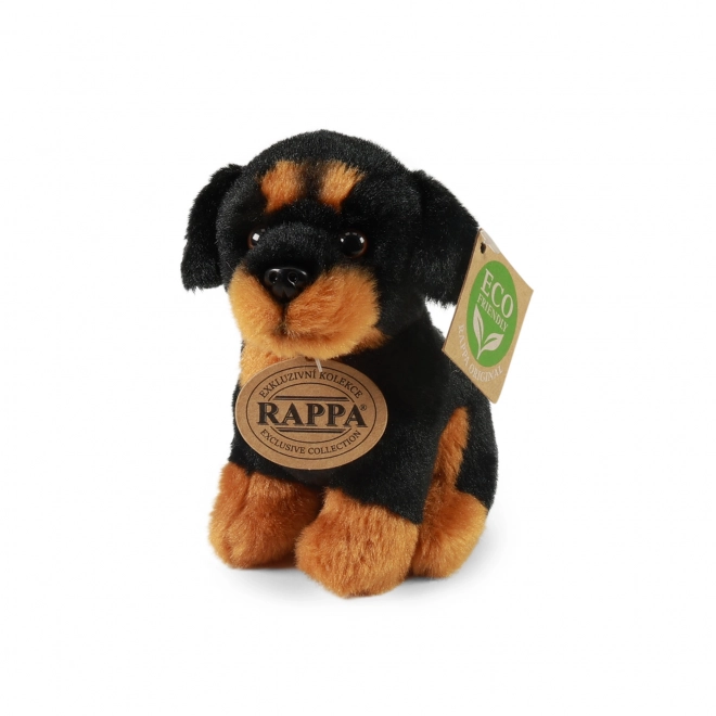 Eco-Friendly Plush Sitting Dog 12cm