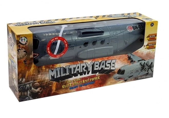 Military Aircraft Set with Light and Sound Effects