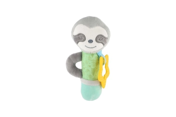 Plush Bear and Raccoon Teether Toy