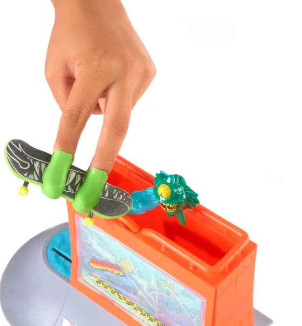 Play Set Hot Wheels Skatepark Aquarium
