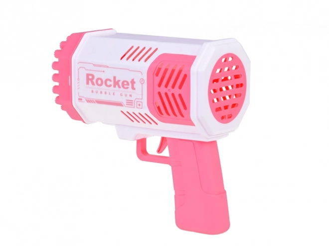Bubble Gun Light with Soap Solution for Kids