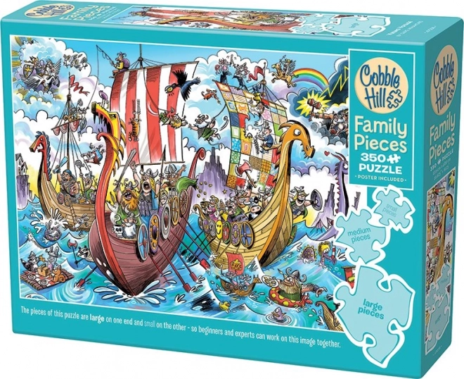 Family Puzzle Viking Adventure 350 Pieces