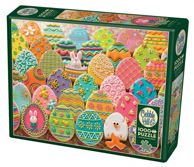 Easter Gingerbread Eggs 1000 Piece Puzzle