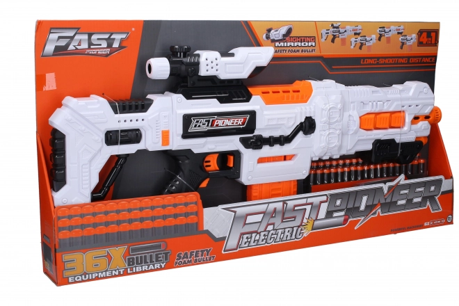 Foam Dart Blaster with 36 Darts 4-in-1