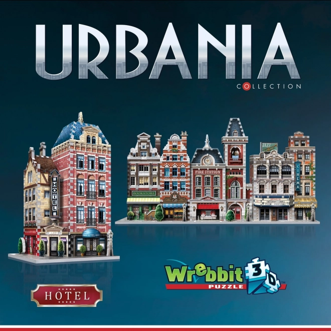 Urbania 3D Puzzle Hotel by Wrebbit