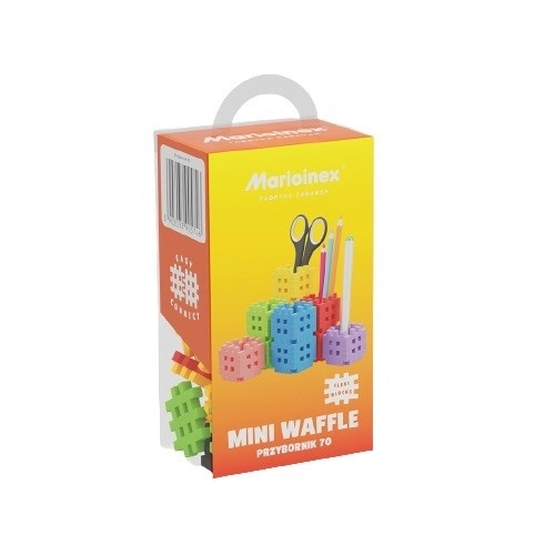 Mini Waffle Construction Blocks with Organizer Set