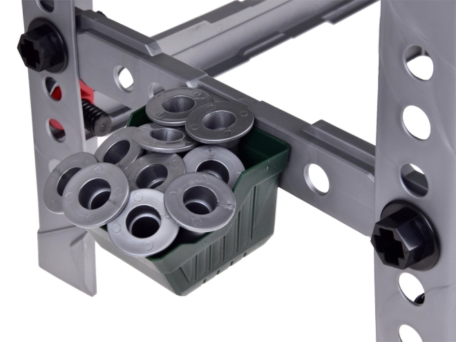 Workbench Tool Set with Battery-Powered Drill