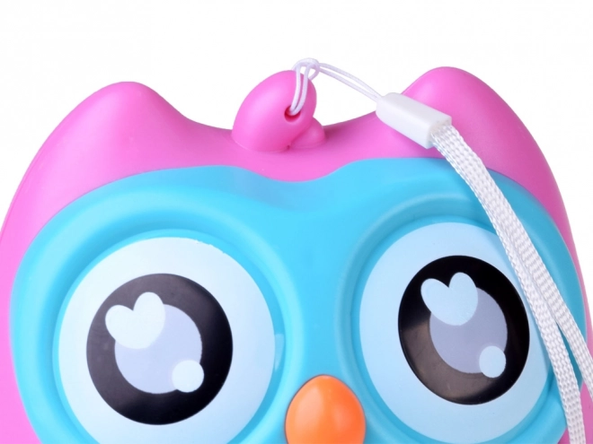 Bubble Machine Owl – pink