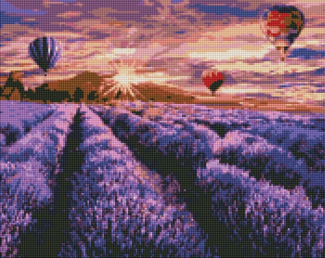 Blooming Lavender Diamond Mosaic Kit