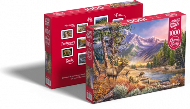 Cherry Pazzi Autumn Transition Puzzle 1000 Pieces