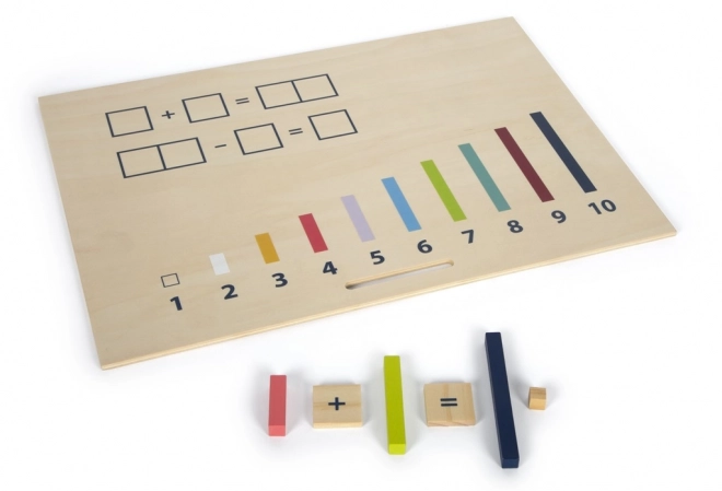 Counting in a Wooden Box by Small Foot