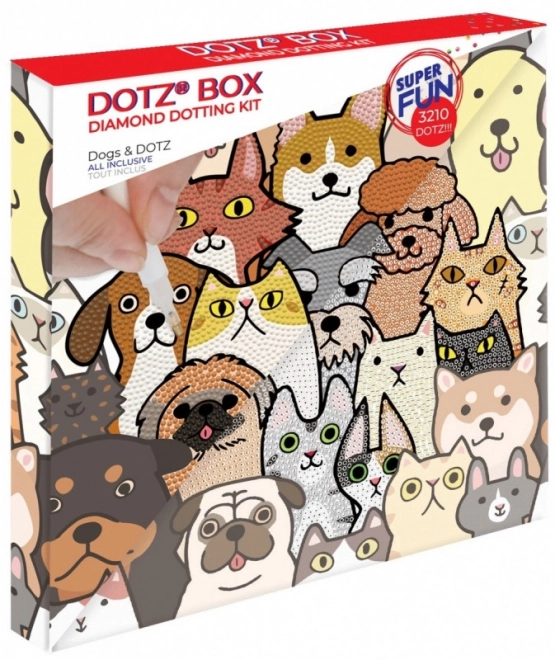 Diamond Dotz Set - Dogs and Cats