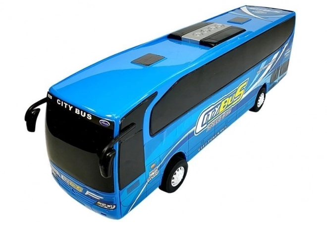 Blue City Bus Toy