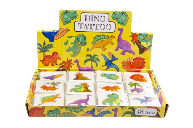 Dinosaur Temporary Tattoos Set