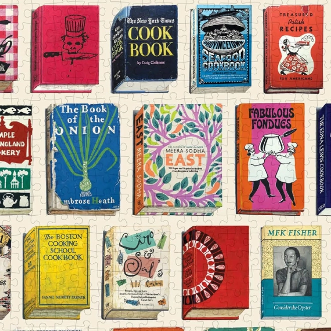 Puzzle of Classic Cookbooks by Richard Baker