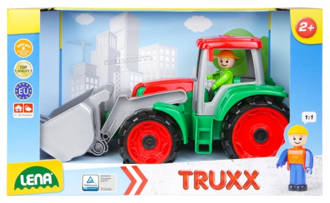 Truxx Tractor with Spoon for Kids