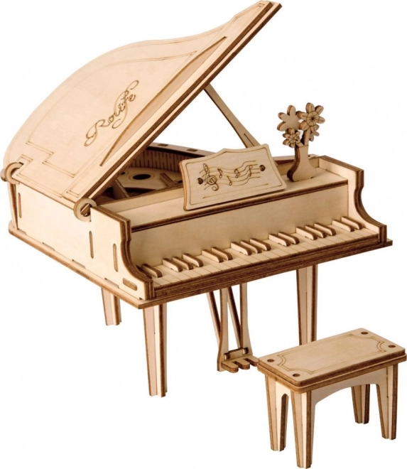 Wooden 3D Puzzle Grand Piano