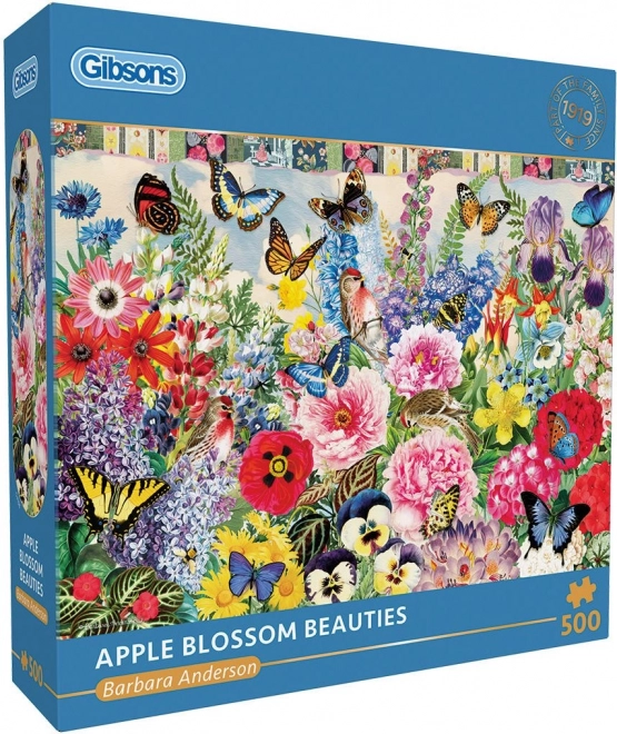 Gibsons Puzzle Meadow Flowers 500 Pieces