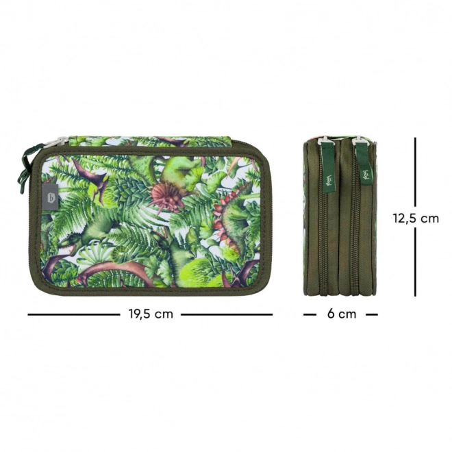 Two-layer School Pencil Case Dinosaurs