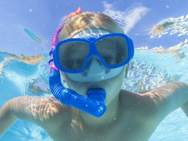 Snorkeling Mask and Snorkel Set for Kids – purple