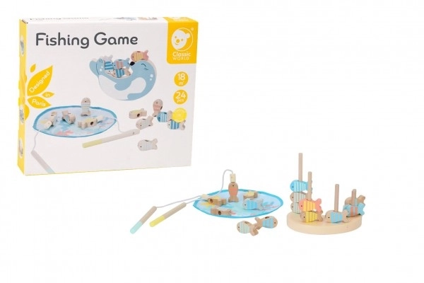 Fishing Game Wooden Puzzle Set