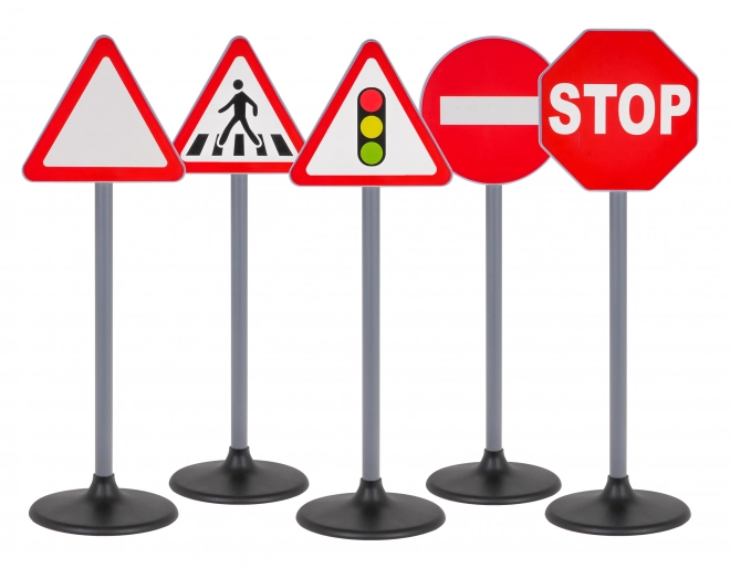 Educational Traffic Sign Set for Kids 3+