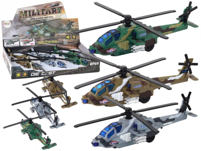 Military Helicopter Toy Set