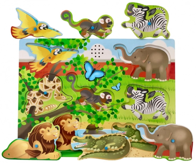 Zoo Animal Sound Puzzle