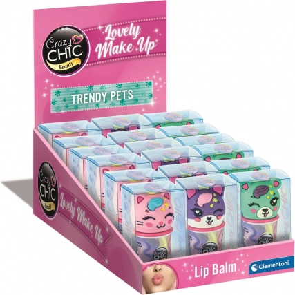 Crazy Chic Lip Balm in Ice Cream and Muffin Shape CLEMENTONI