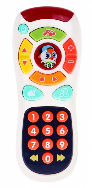 Interactive TV Remote with Large Buttons for Kids