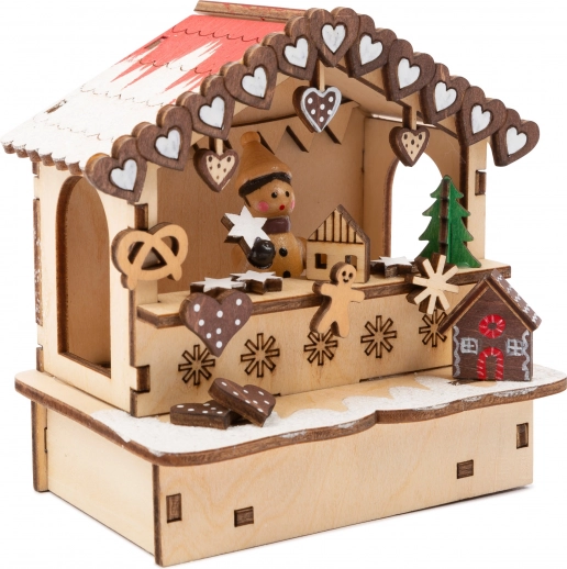 Handcrafted wooden look