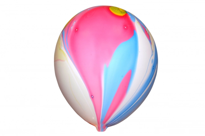 Inflatable Balloon Set - 10 pcs, Rainbow Colors