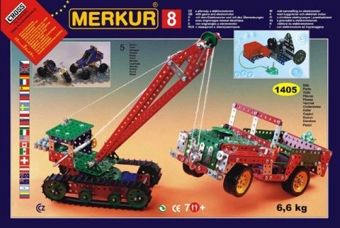 Large Five-layered MERKUR Construction Set