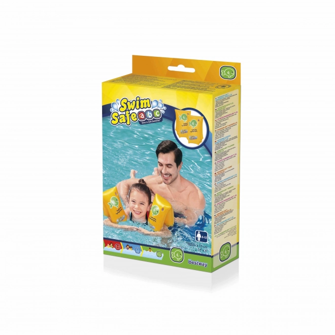 Inflatable Swimming Armbands Yellow