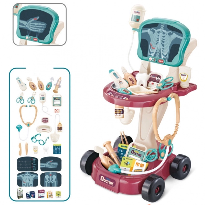 doctor playset with cart