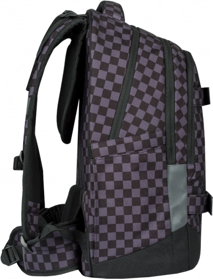 Zaino scolastico Skate Max grigio