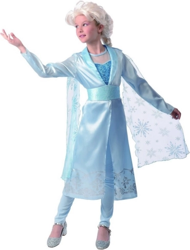 Kostim za karneval plave princeze