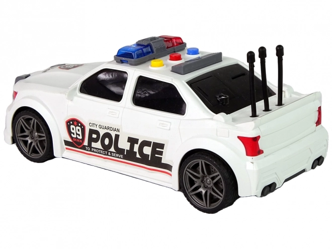 Police Sports Car with Sound Effects 1:16 Scale